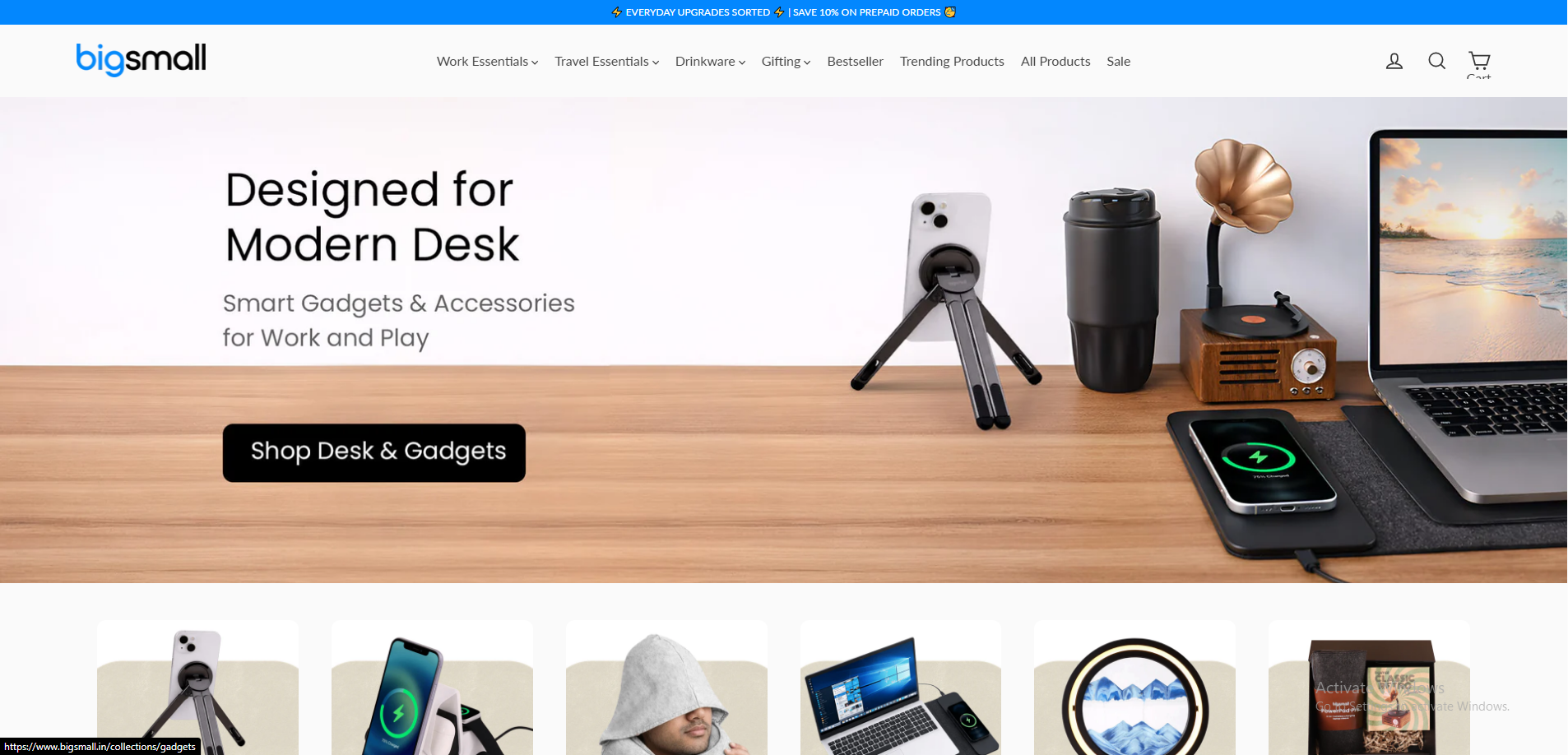 BigSmall website preview